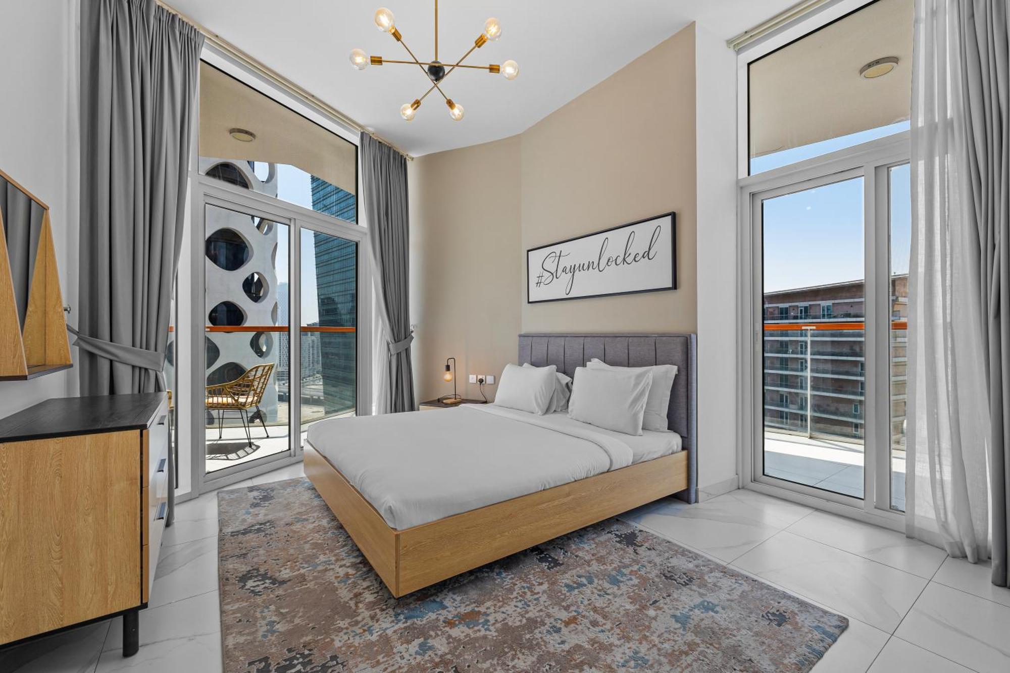 Unlock Waters Edge Lejlighed Dubai Eksteriør billede
